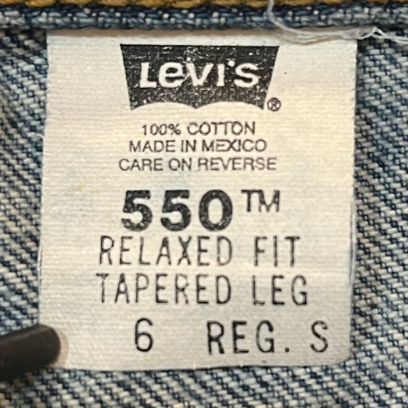 Vintage Levis 550 - Picture 5 of 10
